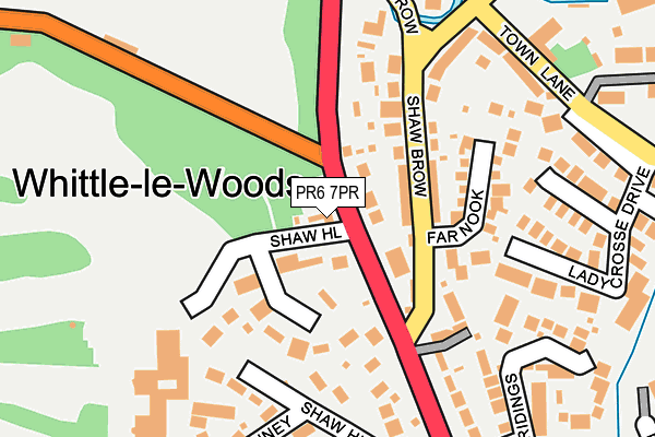 Map of NORLO OUTDOOR LTD at local scale