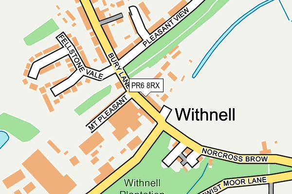 Map of WITHNELL SENSORS LIMITED at local scale