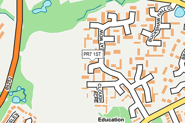 PR7 1ST map - OS OpenMap – Local (Ordnance Survey)