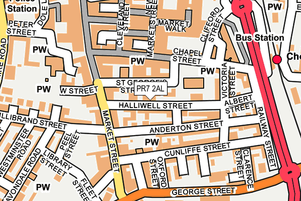 Map of CHARTCOM LIMITED at local scale