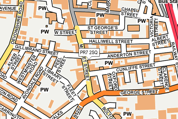 Map of PANACHE LOUNGE LTD at local scale