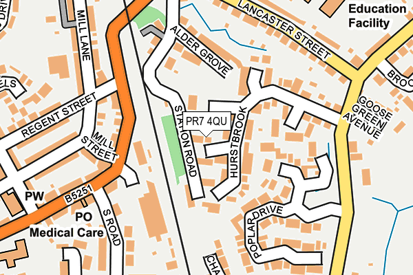 Map of K BELLAMY TRANSPORT LIMITED at local scale