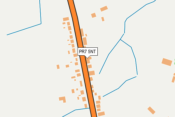 PR7 5NT map - OS OpenMap – Local (Ordnance Survey)