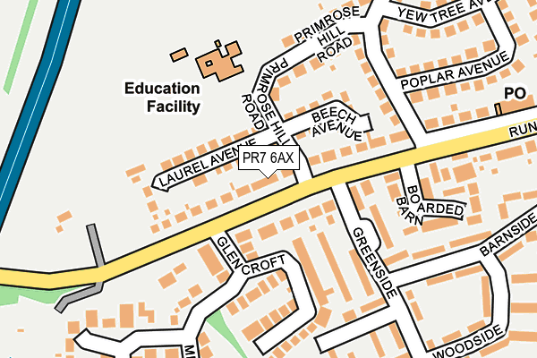 Map of A & E LEISURE; CARAVAN AND MOTORHOME SERVICE AND REPAIR SPECIALISTS LTD at local scale