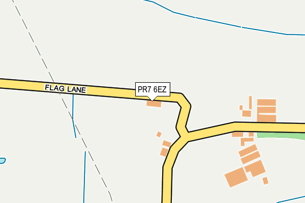 PR7 6EZ map - OS OpenMap – Local (Ordnance Survey)