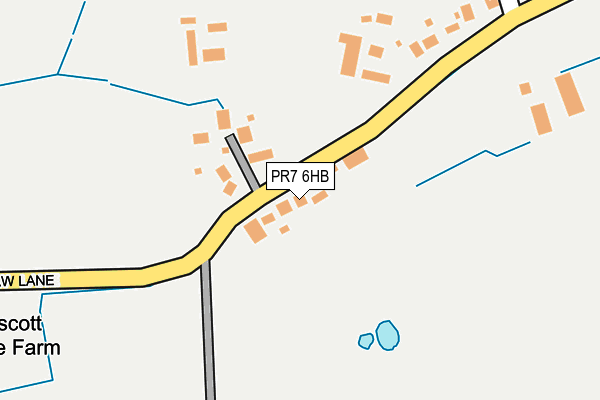 PR7 6HB map - OS OpenMap – Local (Ordnance Survey)