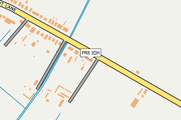 PR8 3DH map - OS OpenMap – Local (Ordnance Survey)