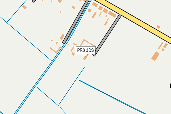 PR8 3DS map - OS OpenMap – Local (Ordnance Survey)