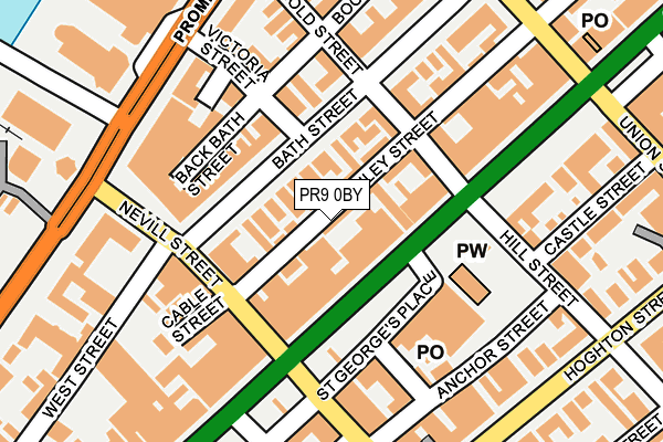 Map of BOOTHWOOD WHITE INNOVATION LIMITED at local scale