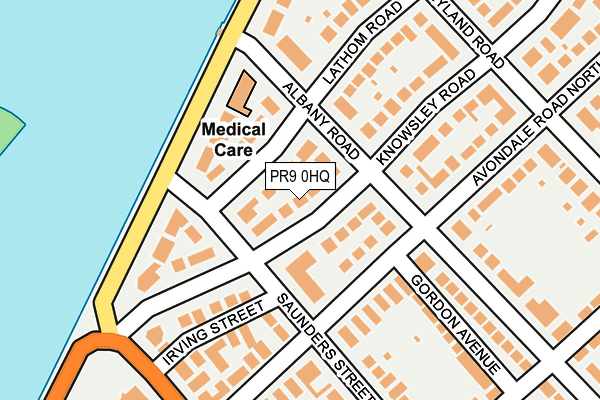 PR9 0HQ map - OS OpenMap – Local (Ordnance Survey)