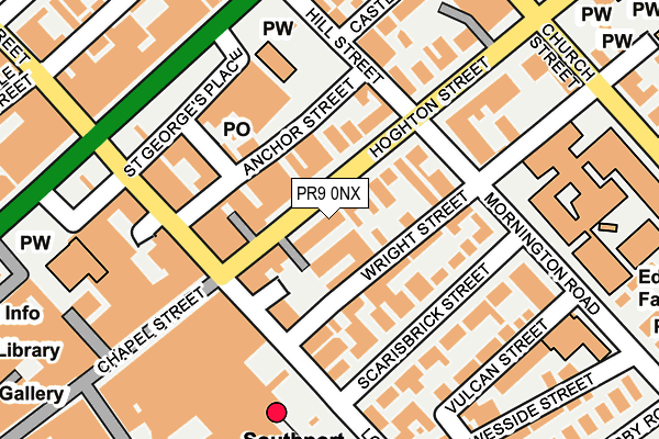 PR9 0NX map - OS OpenMap – Local (Ordnance Survey)