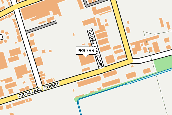 PR9 7RR map - OS OpenMap – Local (Ordnance Survey)