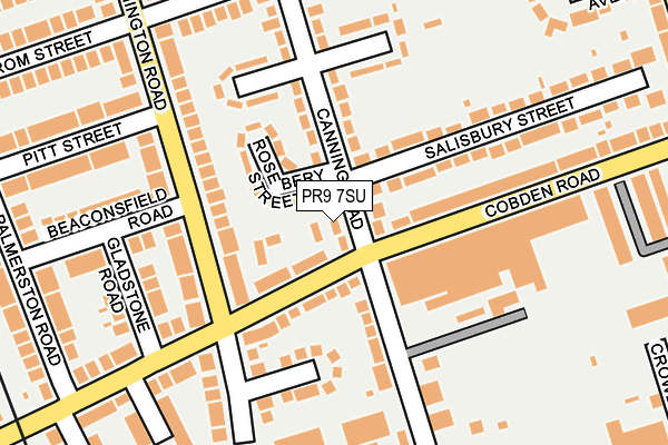 PR9 7SU map - OS OpenMap – Local (Ordnance Survey)