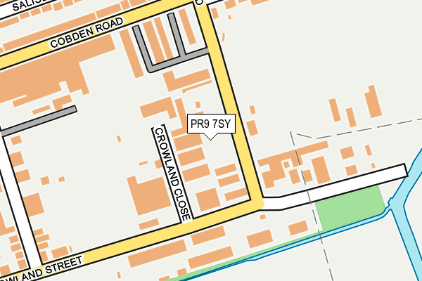 PR9 7SY map - OS OpenMap – Local (Ordnance Survey)