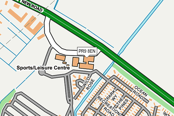 PR9 8EN map - OS OpenMap – Local (Ordnance Survey)