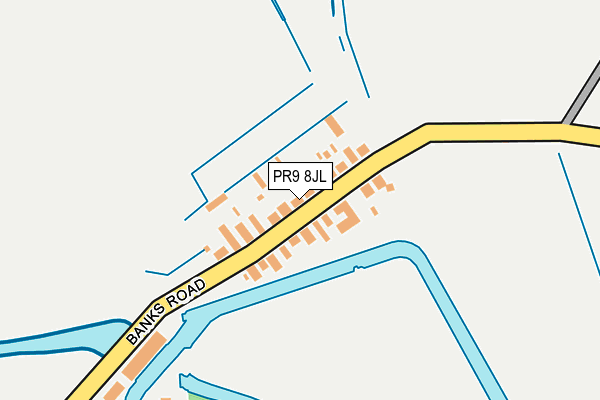 PR9 8JL map - OS OpenMap – Local (Ordnance Survey)