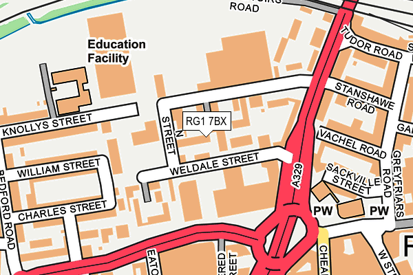 Map of EFFY LTD at local scale