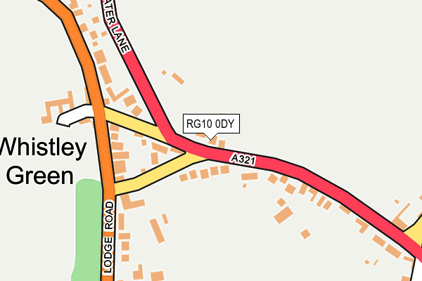 RG10 0DY map - OS OpenMap – Local (Ordnance Survey)