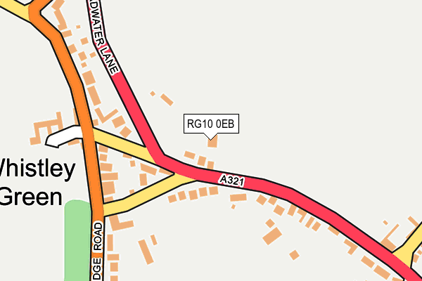 RG10 0EB map - OS OpenMap – Local (Ordnance Survey)