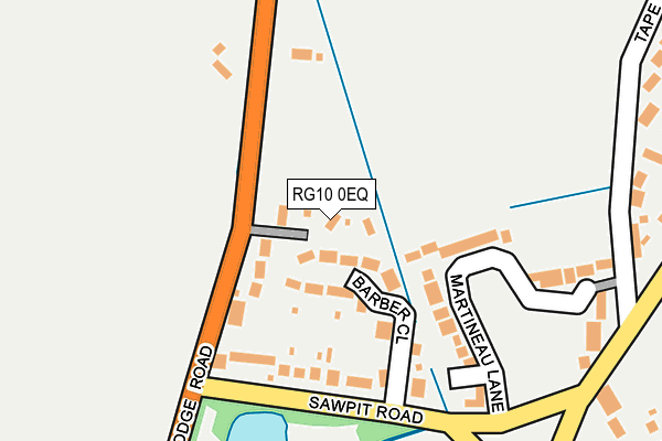 RG10 0EQ map - OS OpenMap – Local (Ordnance Survey)