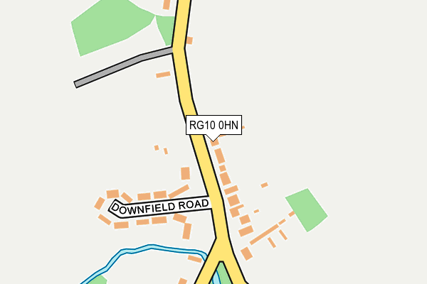 RG10 0HN map - OS OpenMap – Local (Ordnance Survey)