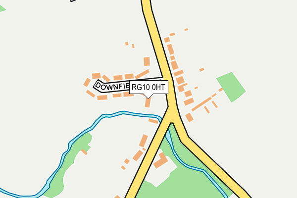 RG10 0HT map - OS OpenMap – Local (Ordnance Survey)