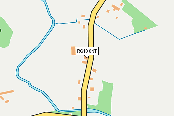 RG10 0NT map - OS OpenMap – Local (Ordnance Survey)