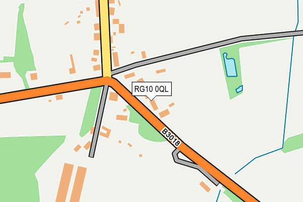 RG10 0QL map - OS OpenMap – Local (Ordnance Survey)