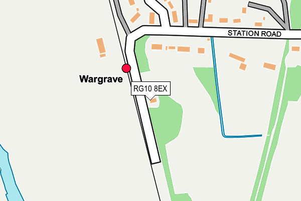 RG10 8EX map - OS OpenMap – Local (Ordnance Survey)