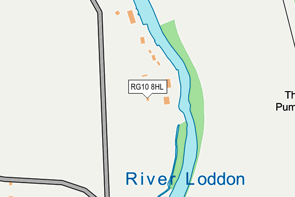 RG10 8HL map - OS OpenMap – Local (Ordnance Survey)