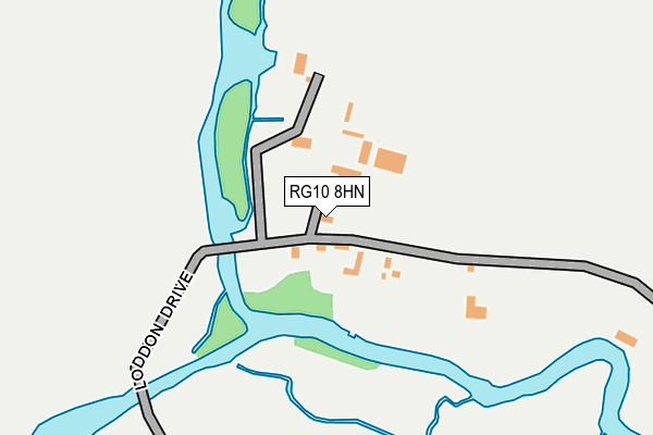 RG10 8HN map - OS OpenMap – Local (Ordnance Survey)