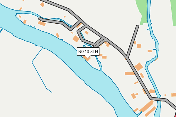 RG10 8LH map - OS OpenMap – Local (Ordnance Survey)