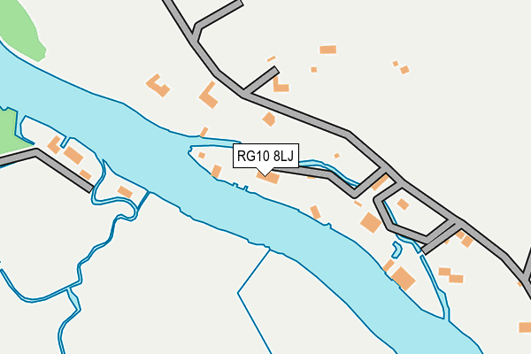 RG10 8LJ map - OS OpenMap – Local (Ordnance Survey)