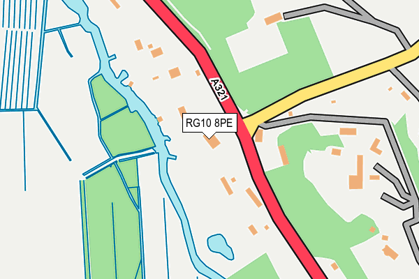 RG10 8PE map - OS OpenMap – Local (Ordnance Survey)