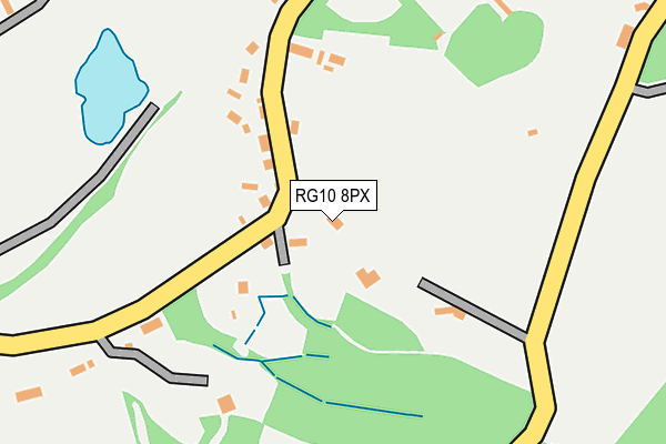 RG10 8PX map - OS OpenMap – Local (Ordnance Survey)