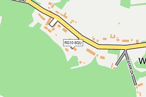 RG10 8QU map - OS OpenMap – Local (Ordnance Survey)
