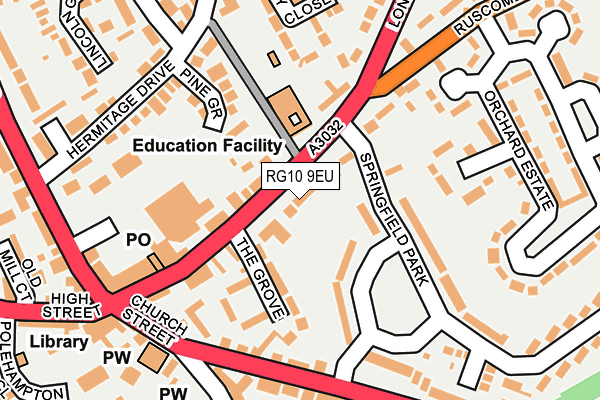 Map of BOB BREWER LIMITED at local scale