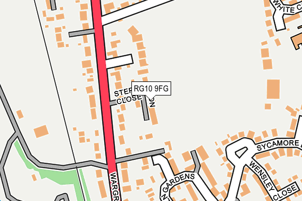 RG10 9FG map - OS OpenMap – Local (Ordnance Survey)