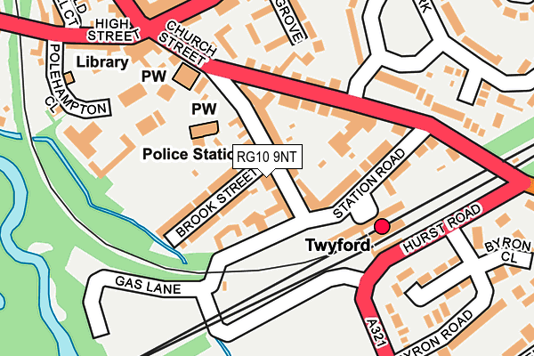 Map of ALLEN CLEANING LTD at local scale