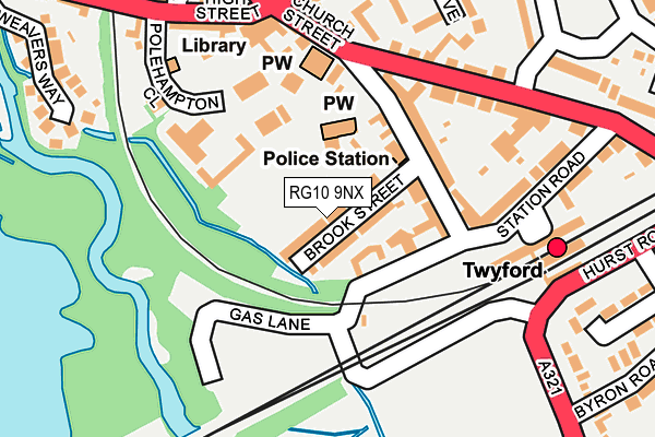 Map of TWOFOLD STUDIO LTD at local scale