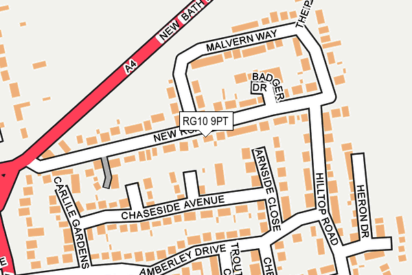 Map of T.R.Y CREATIVE LTD at local scale