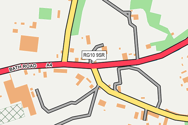 RG10 9SR map - OS OpenMap – Local (Ordnance Survey)