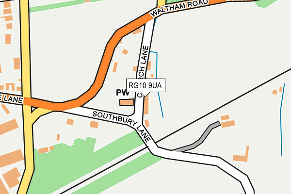 Map of PYNCH LTD at local scale