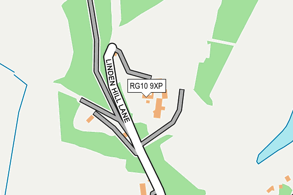 RG10 9XP map - OS OpenMap – Local (Ordnance Survey)