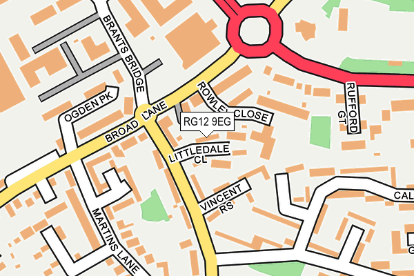 Map of BSSL LTD at local scale