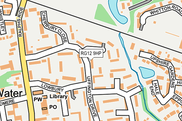 RG12 9HP map - OS OpenMap – Local (Ordnance Survey)