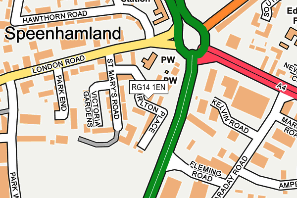 RG14 1EN map - OS OpenMap – Local (Ordnance Survey)