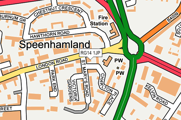 RG14 1JP map - OS OpenMap – Local (Ordnance Survey)