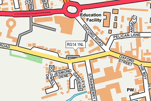 RG14 1NL map - OS OpenMap – Local (Ordnance Survey)