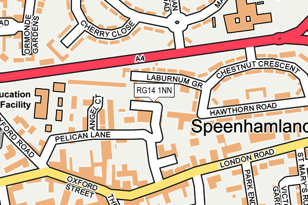 RG14 1NN map - OS OpenMap – Local (Ordnance Survey)
